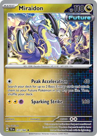 Miraidon 121/218 from Temporal Forces