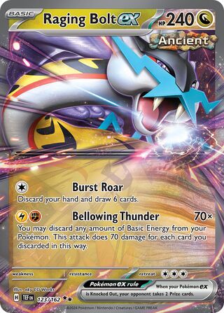 Raging Bolt ex 123/218 from Temporal Forces