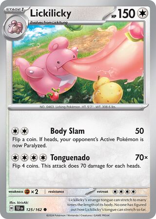 Lickilicky 125/218 from Temporal Forces