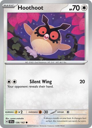 Hoothoot 126/218 from Temporal Forces