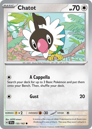 Chatot 132/218 from Temporal Forces