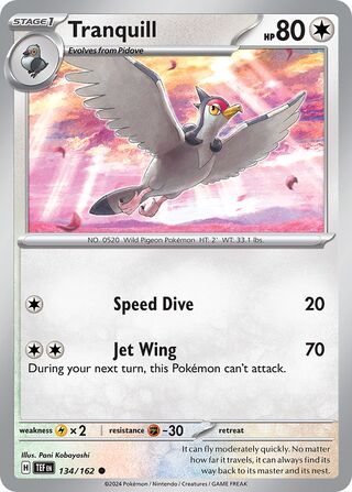 Tranquill 134/218 from Temporal Forces