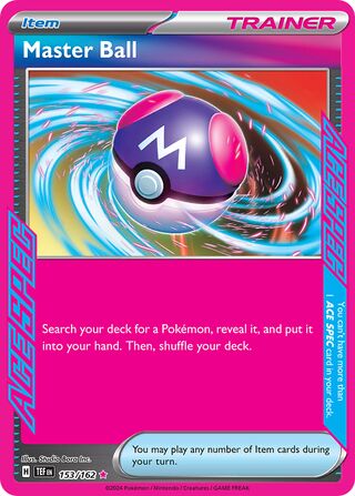 Master Ball 153/218 from Temporal Forces