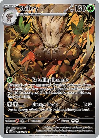 Shiftry 163/218 from Temporal Forces