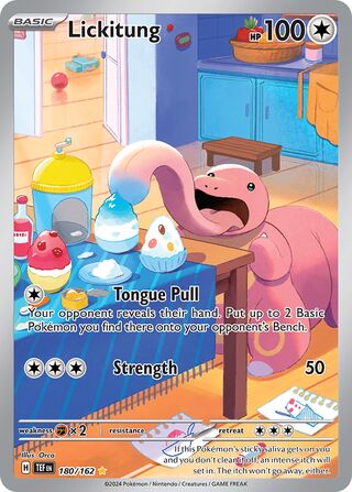 Lickitung 180/218 from Temporal Forces