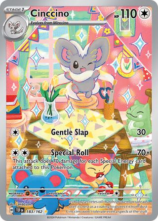 Cinccino 183/218 from Temporal Forces