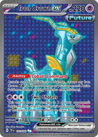 Iron Crown ex 191/218 from Temporal Forces