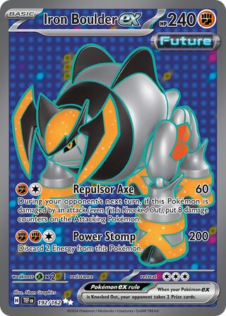 Iron Boulder ex 192/218 from Temporal Forces