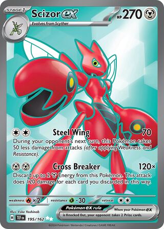 Scizor ex 195/218 from Temporal Forces