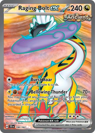 Raging Bolt ex 196/218 from Temporal Forces