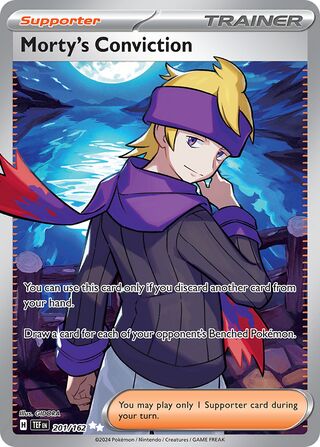 Morty's Conviction 201/218 from Temporal Forces