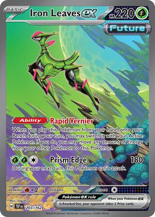 Iron Leaves ex 203/218 from Temporal Forces