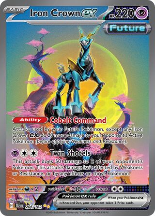 Iron Crown ex 206/218 from Temporal Forces