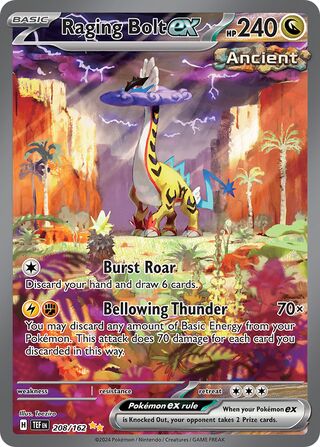 Raging Bolt ex 208/218 from Temporal Forces