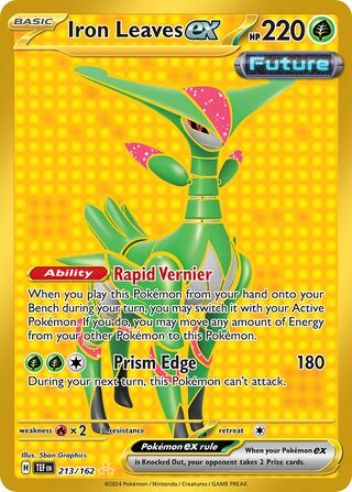Iron Leaves ex 213/218 from Temporal Forces