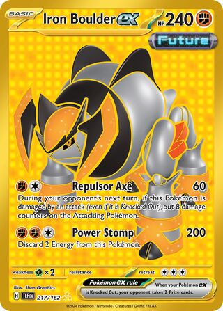 Iron Boulder ex 217/218 from Temporal Forces