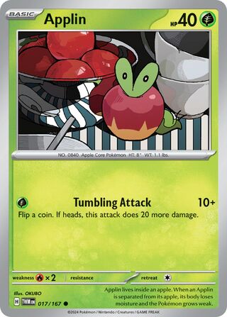 Applin 17/226 from Twilight Masquerade