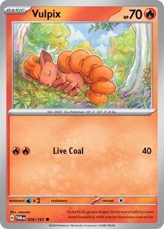 Vulpix 26/226 from Twilight Masquerade