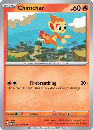 Chimchar 31/226 from Twilight Masquerade