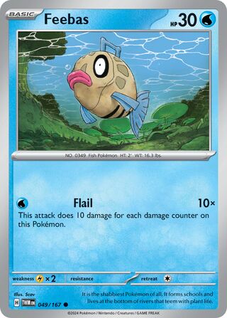 Feebas 49/226 from Twilight Masquerade