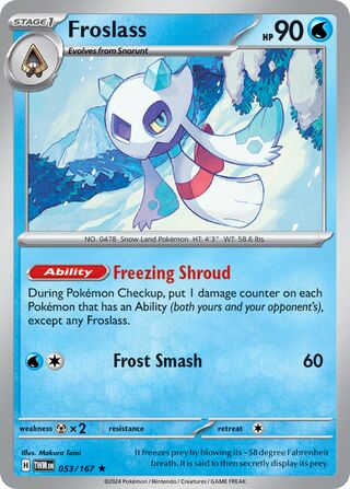 Froslass 53/226 from Twilight Masquerade