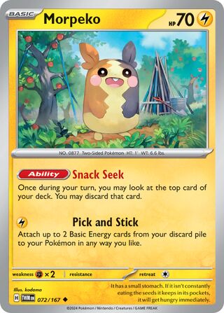 Morpeko 72/226 from Twilight Masquerade