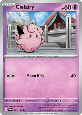 Clefairy 78/226 from Twilight Masquerade