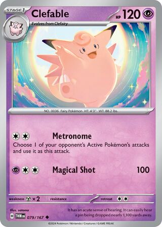 Clefable 79/226 from Twilight Masquerade