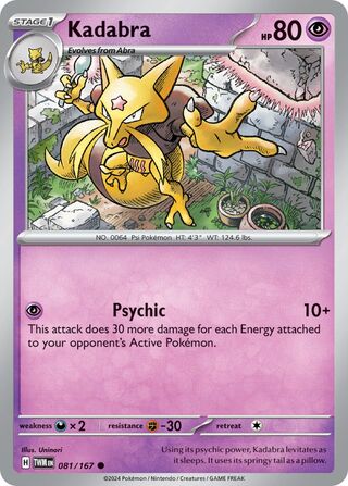 Kadabra 81/226 from Twilight Masquerade
