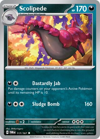 Scolipede 117/226 from Twilight Masquerade
