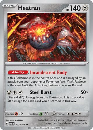 Heatran 123/226 from Twilight Masquerade