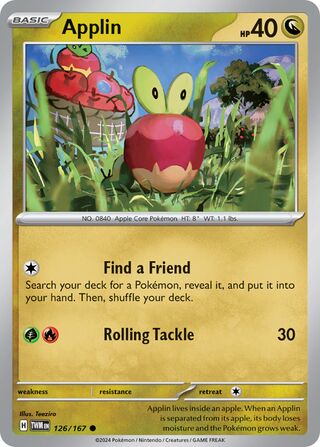 Applin 126/226 from Twilight Masquerade