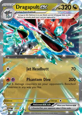 Dragapult ex 130/226 from Twilight Masquerade