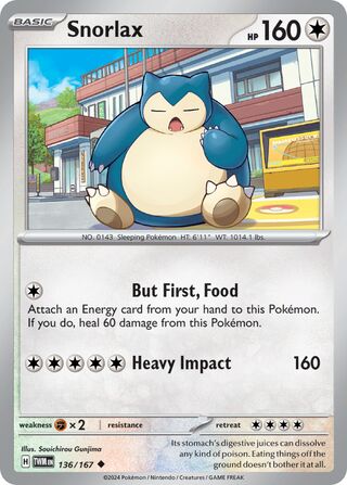 Snorlax 136/226 from Twilight Masquerade