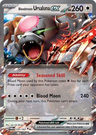 Bloodmoon Ursaluna ex 141/226 from Twilight Masquerade