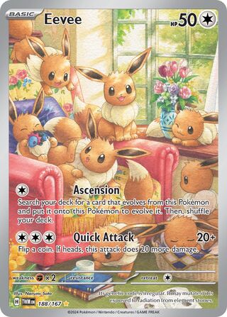 Eevee 188/226 from Twilight Masquerade