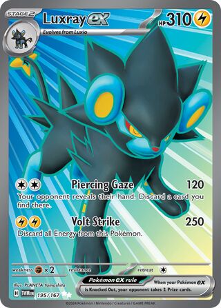 Luxray ex 195/226 from Twilight Masquerade