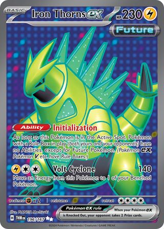 Iron Thorns ex 196/226 from Twilight Masquerade