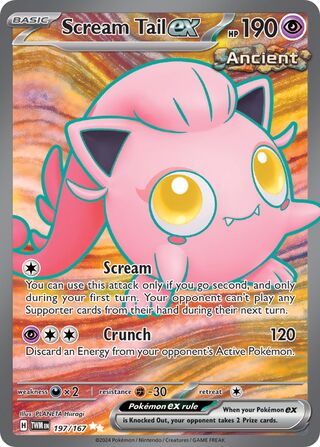 Scream Tail ex 197/226 from Twilight Masquerade