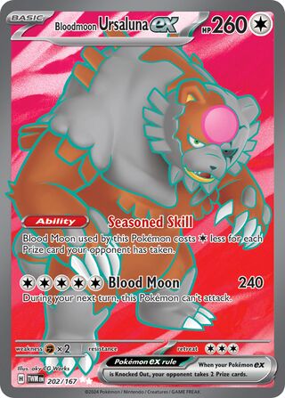 Bloodmoon Ursaluna ex 202/226 from Twilight Masquerade