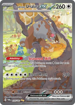Bloodmoon Ursaluna ex 216/226 from Twilight Masquerade